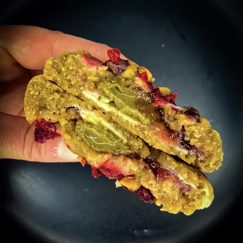 Big cookie pistache framboise livraison dans toute la france