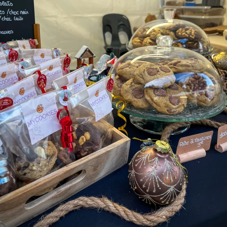 Cookies moelleux et délicieux disponibles sur les marchés en Vendée